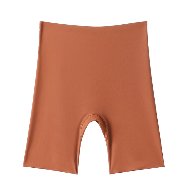 Seamless High Waist Shorts Panties for Women Tummy Control Hip Lift Ice Silk Safety Pants Underwear Boyshorts Boxer