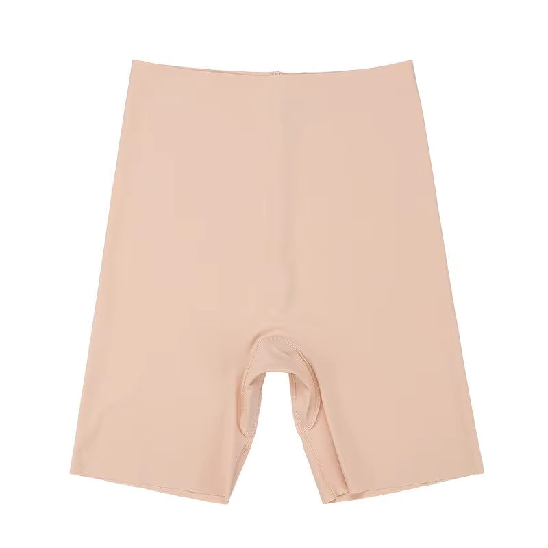 Seamless High Waist Shorts Panties for Women Tummy Control Hip Lift Ice Silk Safety Pants Underwear Boyshorts Boxer