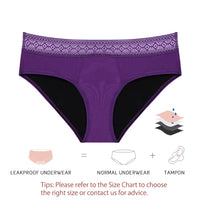 4 Layer Menstrual Panties for Women Period Panties Absorbent Panties for Period Leakproof Period Underwear Culotte Menstruelle