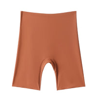 Seamless High Waist Shorts Panties for Women Tummy Control Hip Lift Ice Silk Safety Pants Underwear Boyshorts Boxer