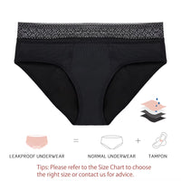 4 Layer Menstrual Panties for Women Period Panties Absorbent Panties for Period Leakproof Period Underwear Culotte Menstruelle