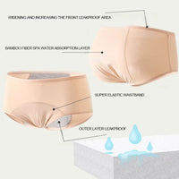 3Pcs Leak Proof Menstrual Panties Physiological Pants Women Underwear Period Comfortable Waterproof Briefs