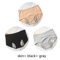 3Pcs Leak Proof Menstrual Panties Physiological Pants Women Underwear Period Comfortable Waterproof Briefs