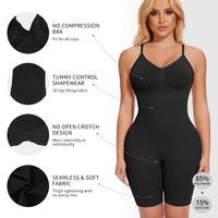 Women'S Shapewear Bodysuit Tummy Control Body Shaper Seamless Sculpting Snatched Waist Body Suit